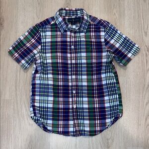 Ralph Lauren Size medium 10-12 Multicolor Plaid Shirt